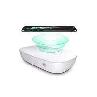 Phone Toothbrush Jewelry Glasses Cleaner Case UV Wireless Charging Box Killing Bacteria